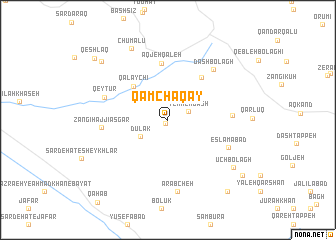 map of Qamchaqāy