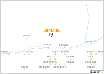 map of Qamchāq