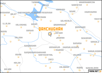 map of Qāmchūghah