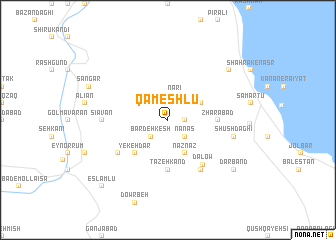 map of Qameshlū