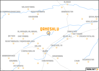 map of Qameshlū