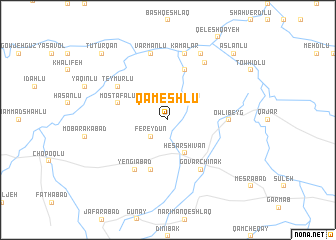 map of Qameshlū