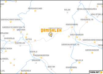map of Qāmīshleh