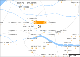 map of Qanamah