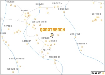 map of Qanāt Bench