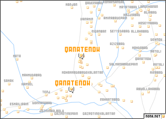 map of Qanāt-e Now