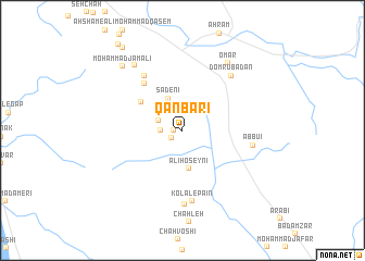 map of Qanbarī
