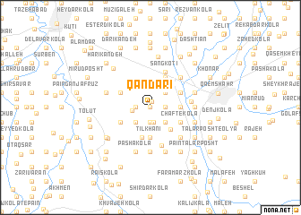 map of Qandarī