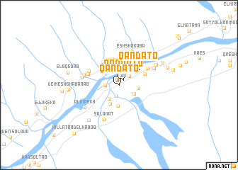 map of Qandato