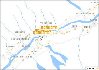 map of Qandato