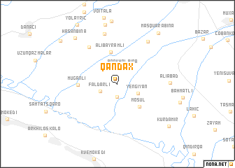 map of Qandax