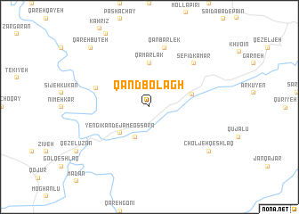 map of Qand Bolāgh