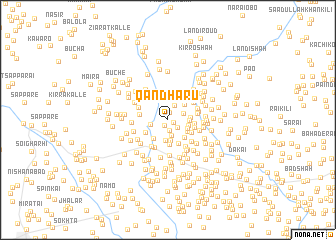 map of Qandhāru