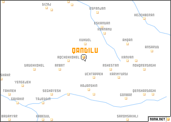 map of Qandīlū