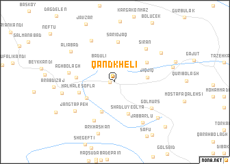 map of Qand Khelī