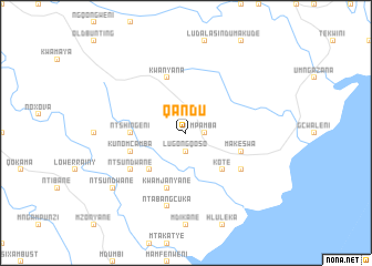 map of Qandu