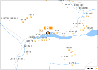 map of Qand