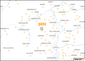 map of Qanë