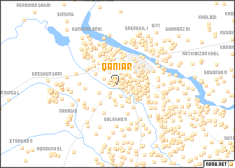 map of Qaniar