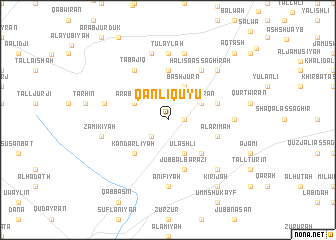 map of Qanlī Qūyū