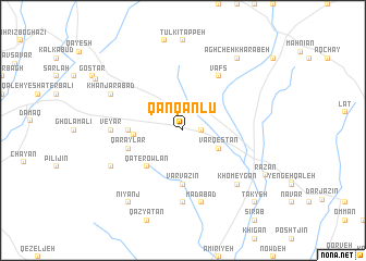 map of Qānqānlū