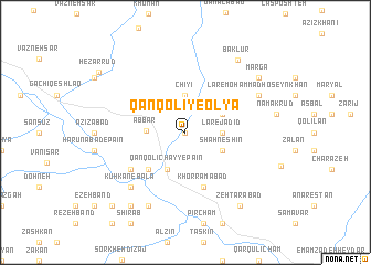 map of Qānqolī-ye ‘Olyā