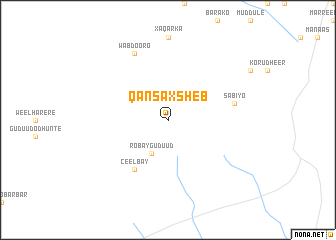 map of Qansax Sheb