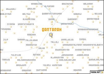 map of Qanţarah