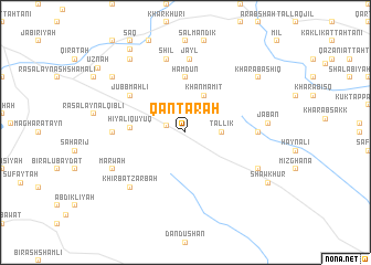 map of Qanţarah