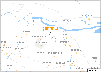 map of Qapanlı