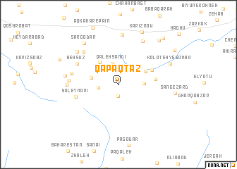 map of Qāpāqtāz