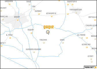 map of Qaqir