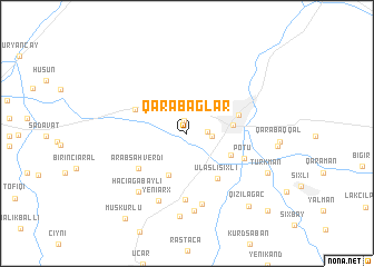 map of Qarabağlar