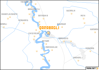 map of Qarabağlı