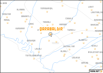 map of Qarabaldır