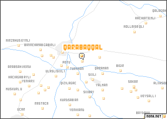 map of Qarabaqqal