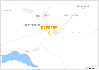 map of Qarabas