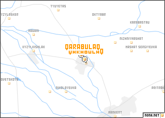 map of Qarabulaq