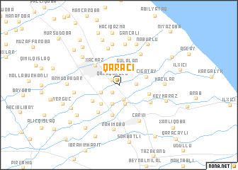 map of Qaraçı