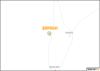 map of Qaradhi