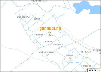 map of Qaradolaq