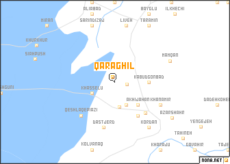 map of Qarāghīl