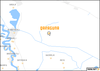 map of Qaragünǝ