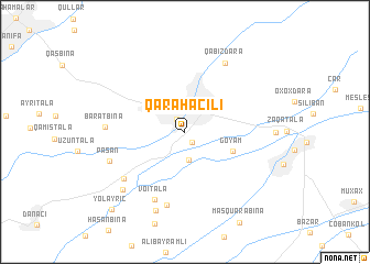 map of Qarahacılı