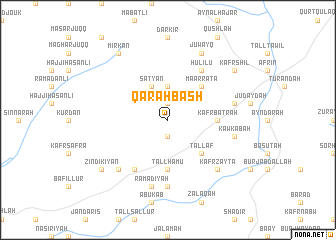 map of Qarah Bāsh