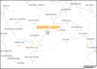 map of Qarah Charm