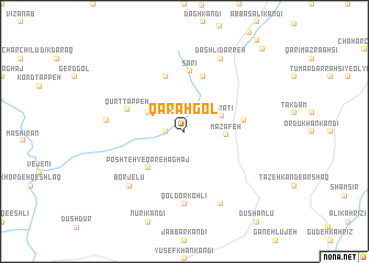 map of Qarah Gol