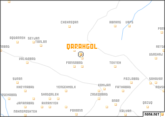 map of Qarah Gol