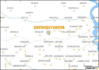 map of Qarah Qūyū ‘Arab