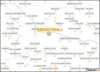 map of Qarah Ţāshlī